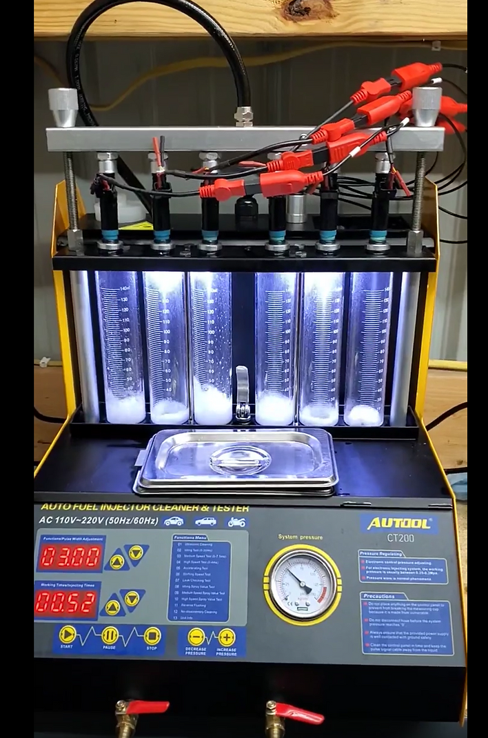 SKM Fuel Injector Cleaning & Flow Testing Stu Kelly Motorsports