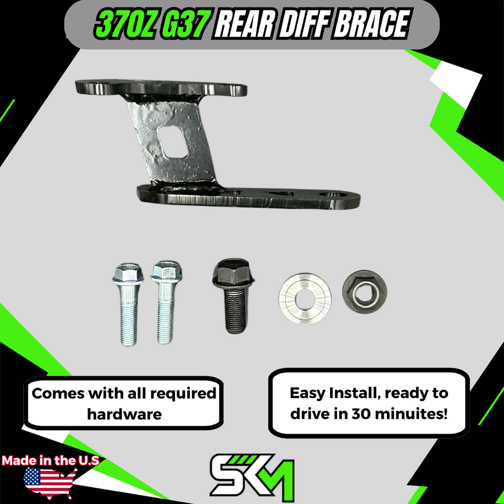 Nissan 370Z & Infiniti G37 Rear Differential Brace | Z34 – Stu Kelly ...