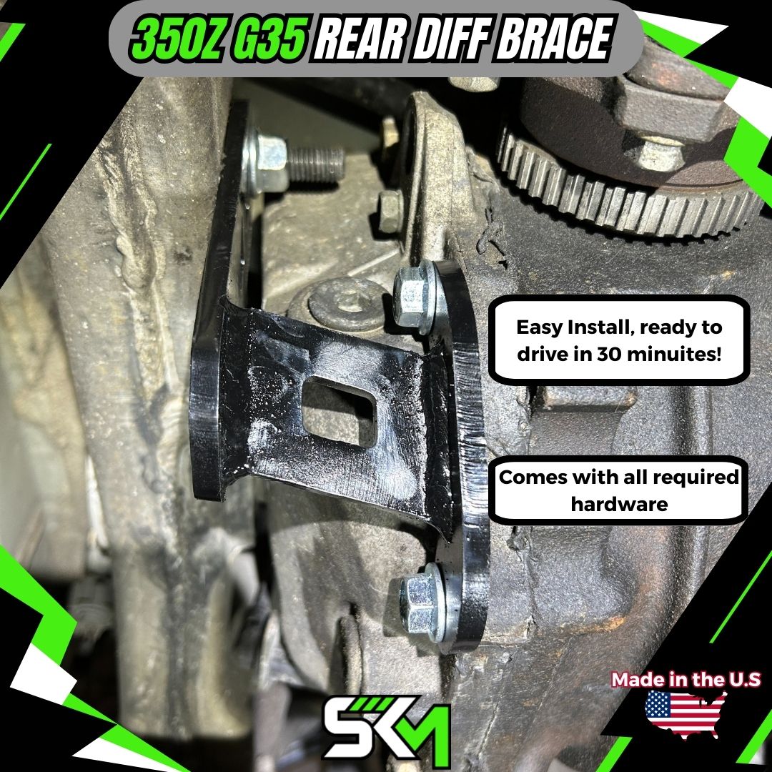 Nissan 350z Infiniti G35 Diff Brace Stu Kelly Motorsports