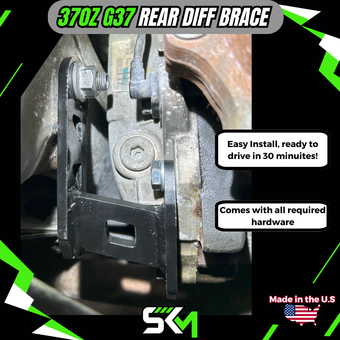 Nissan 370Z & Infiniti G37 Rear Differential Brace | Z34 – Stu Kelly ...